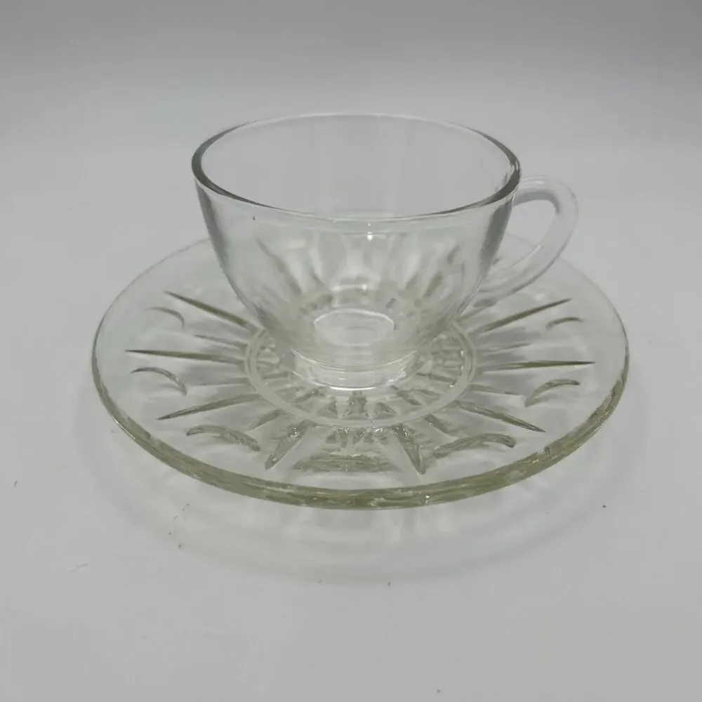 Fostoria American Vintage. Cup And Saucer. 1915-1988